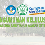 Pengumuman Hasil Tes Masuk TA 2019/2020