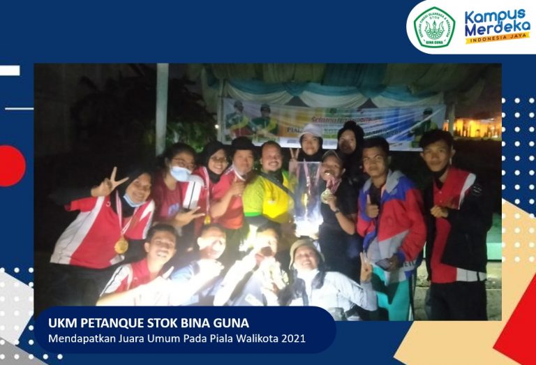 UKM Petanque STOK Bina Guna menjadi Juara Umum Piala Walikota Medan