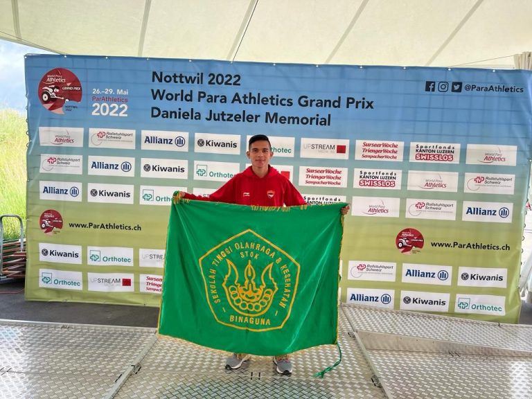 Prestasi Membanggakan di Kancah International ! Mahasiswa STOK BINA GUNA Berhasil Raih Medali di World Di Para Atletics Grand Prix 2022