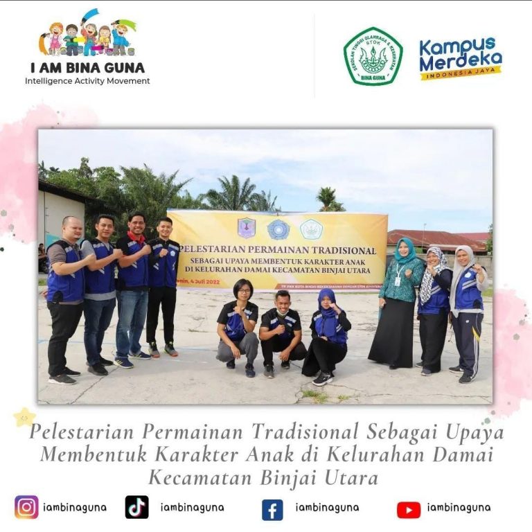 PELESTARIAN BUDAYA MELALUI PERMAINAN TRADISIONAL DI KECAMATAN BINJAI TIMUR